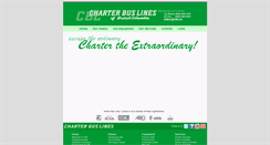 Desktop Screenshot of charterbuslines.com